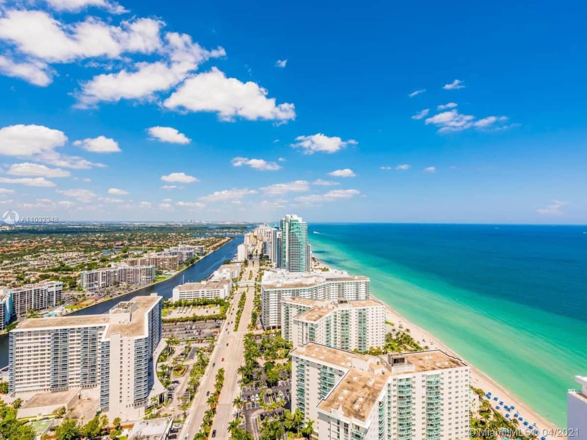 Lyfe On The Beach 25Th Floor 1 Bed Unit With Oceanview Hollywood Exteriör bild