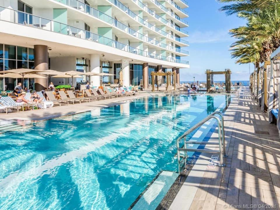 Lyfe On The Beach 25Th Floor 1 Bed Unit With Oceanview Hollywood Exteriör bild