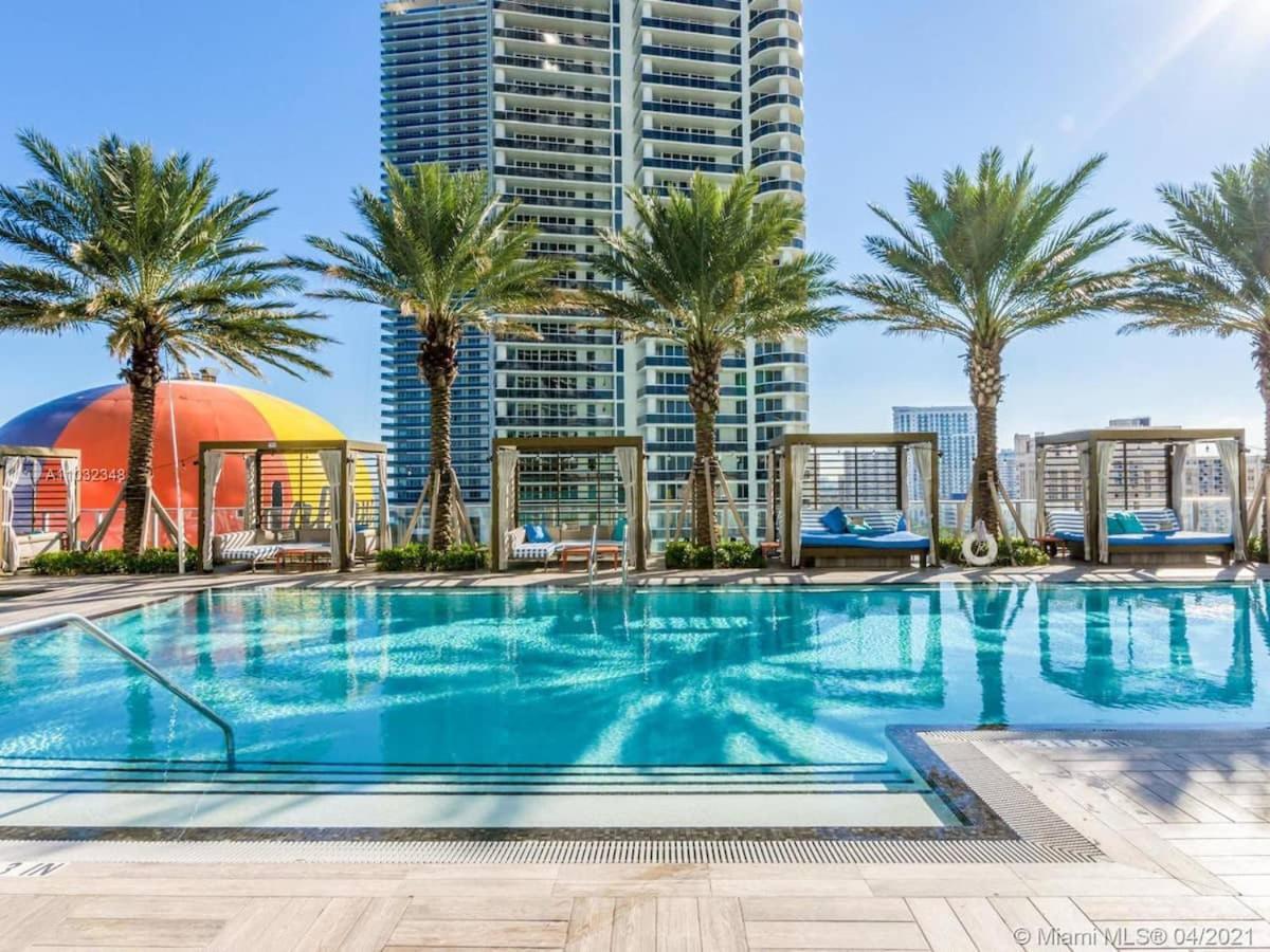 Lyfe On The Beach 25Th Floor 1 Bed Unit With Oceanview Hollywood Exteriör bild