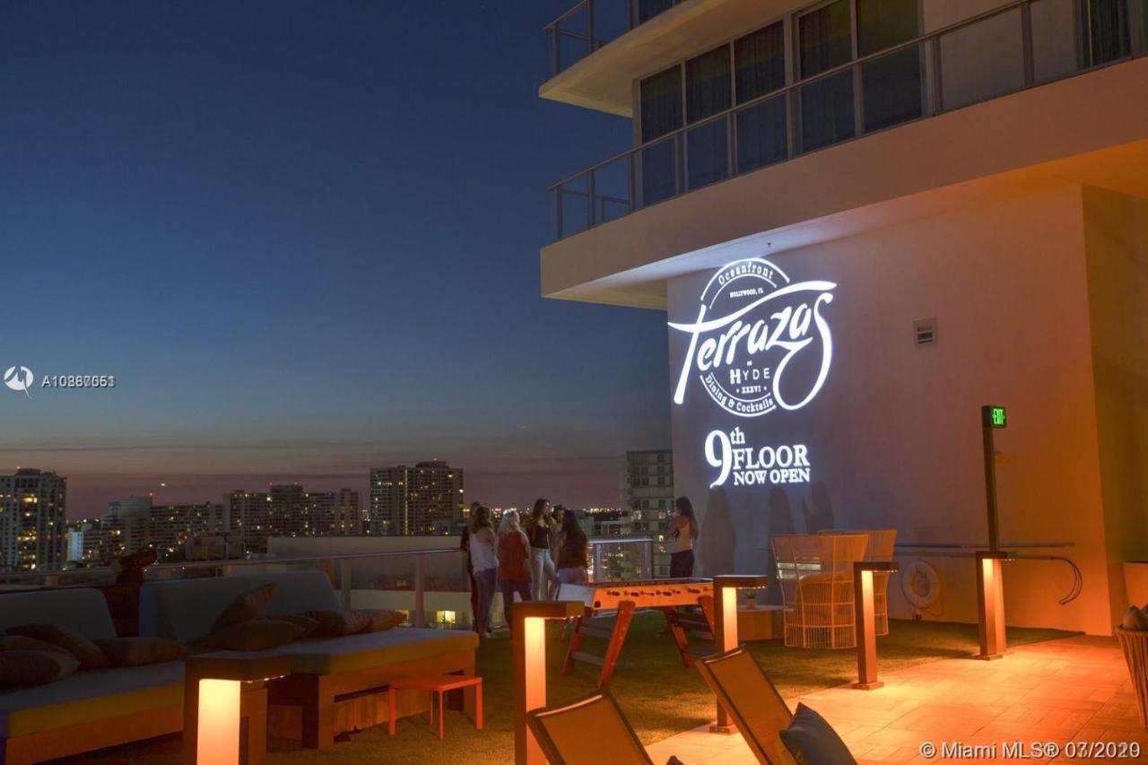 Lyfe On The Beach 25Th Floor 1 Bed Unit With Oceanview Hollywood Exteriör bild