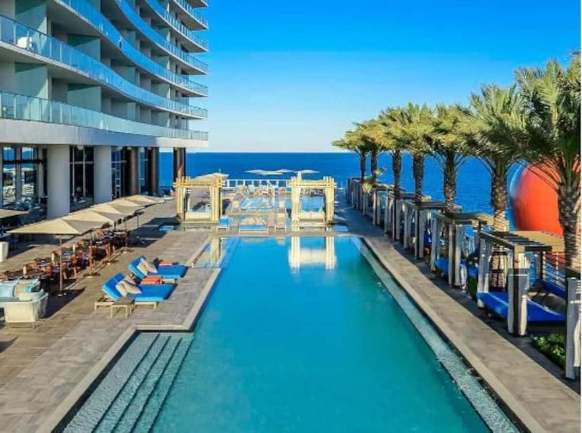 Lyfe On The Beach 25Th Floor 1 Bed Unit With Oceanview Hollywood Exteriör bild